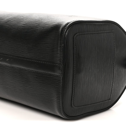 Louis Vuitton Epi Speedy 30 Black 10 of 10