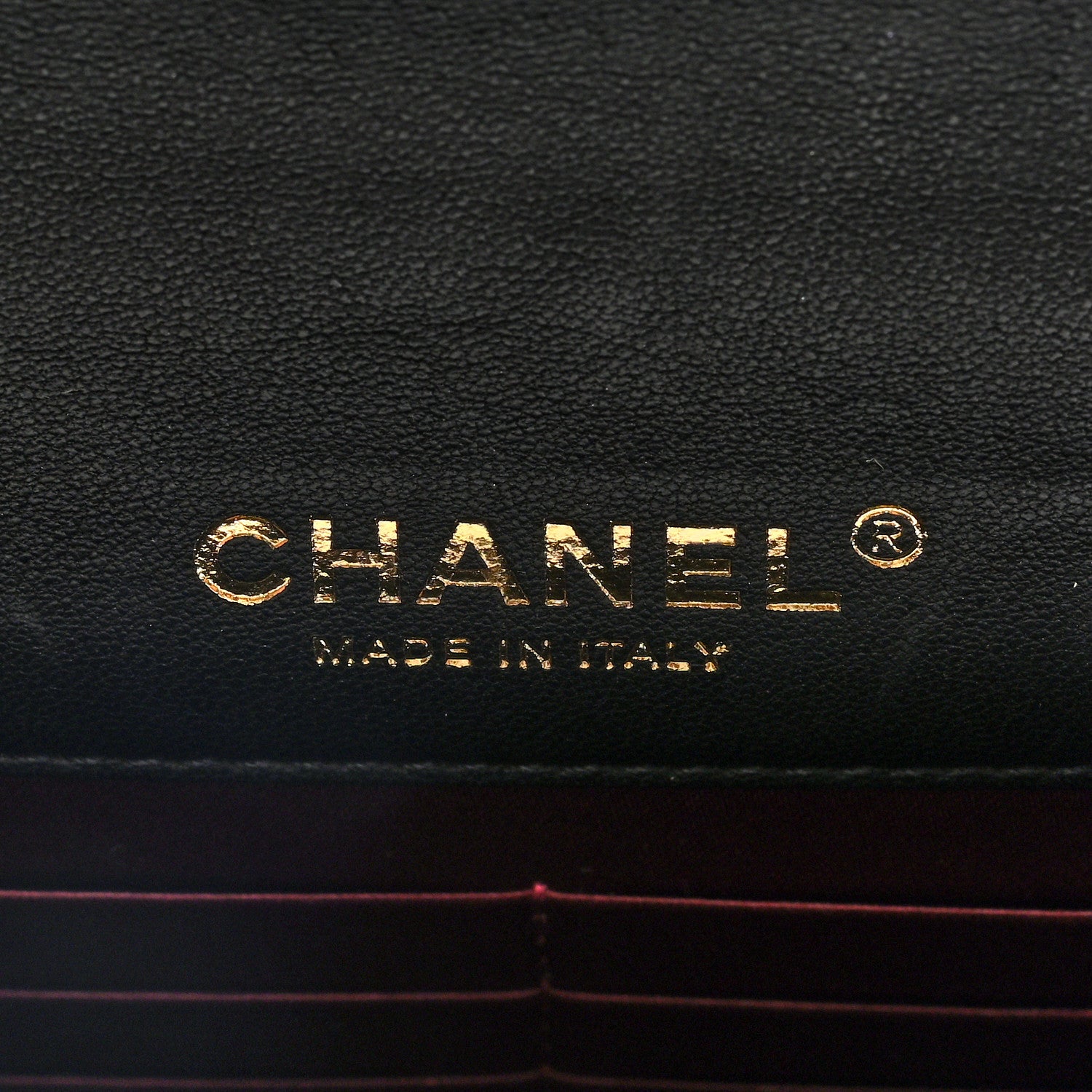 Chanel Lambskin Quilted Golden Class Wallet on Chain WOC Black 6 of 10