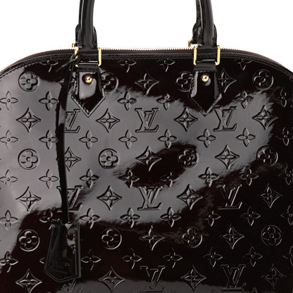 Louis Vuitton Vernis Alma GM Amarante 8 of 10