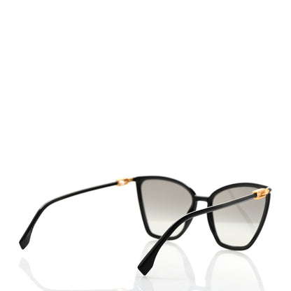 Fendi Acetate Cat Eye Sunglasses FF 0433/G/S Black 4 of 7