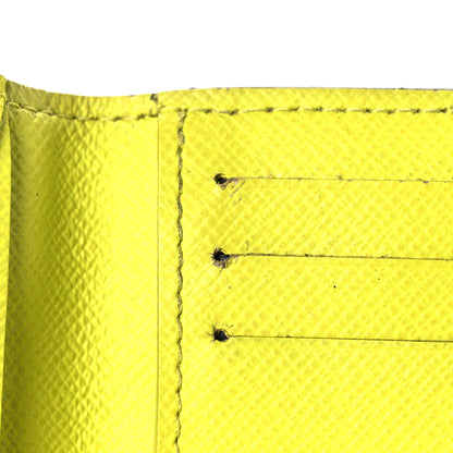 Louis Vuitton Monogram Taiga Pocket Organizer Yellow 9 of 11