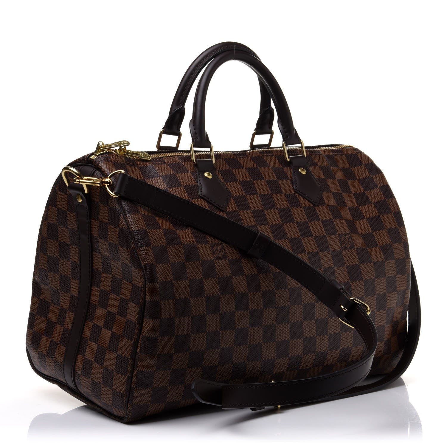 Louis Vuitton Damier Ebene Speedy Bandouliere 35 4 of 16