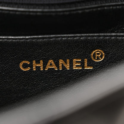 Chanel Lambskin Quilted Small Single Flap Black 5 of 10