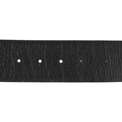 Chanel Crocodile Embossed Calfskin Gripoix Poured Glass Along The Nile CC Belt 80 32 Black 5 of 7