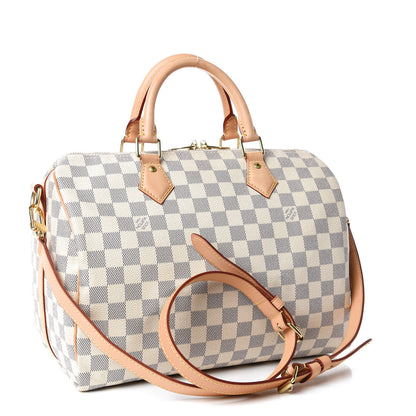 Louis Vuitton Damier Azur Speedy Bandouliere 30 4 of 12
