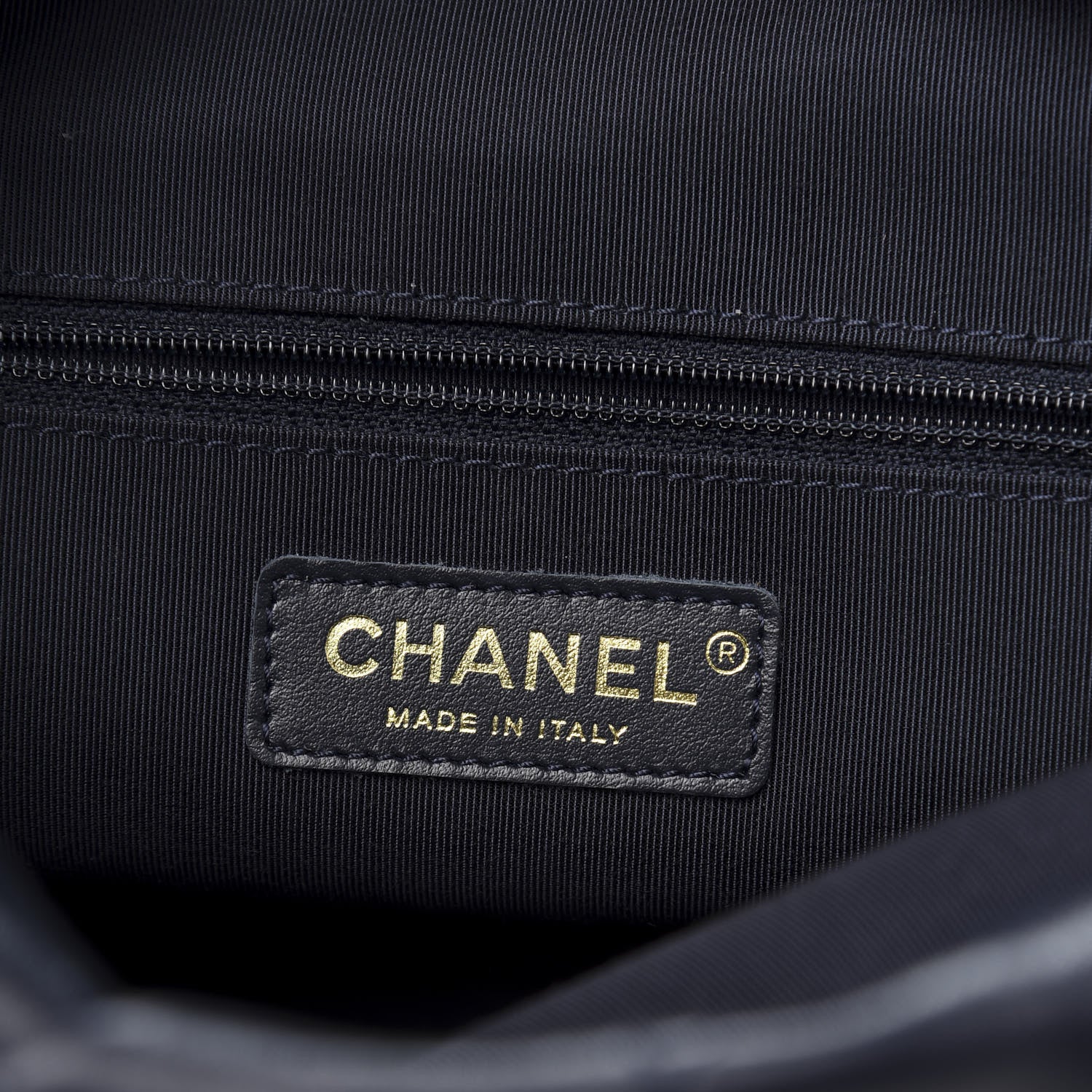 Chanel Calfskin Quilted Coco Shelter Bowling Bag Navy 6 of 11