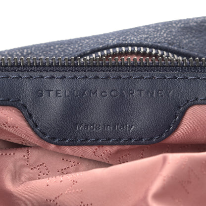 Stella McCartney Shaggy Deer Falabella Fold Over Tote Navy 8 of 9