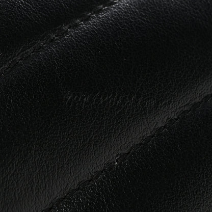 Saint Laurent Calfskin Y Quilted Monogram Monochrome Large Loulou Chain Satchel Black 14 of 14