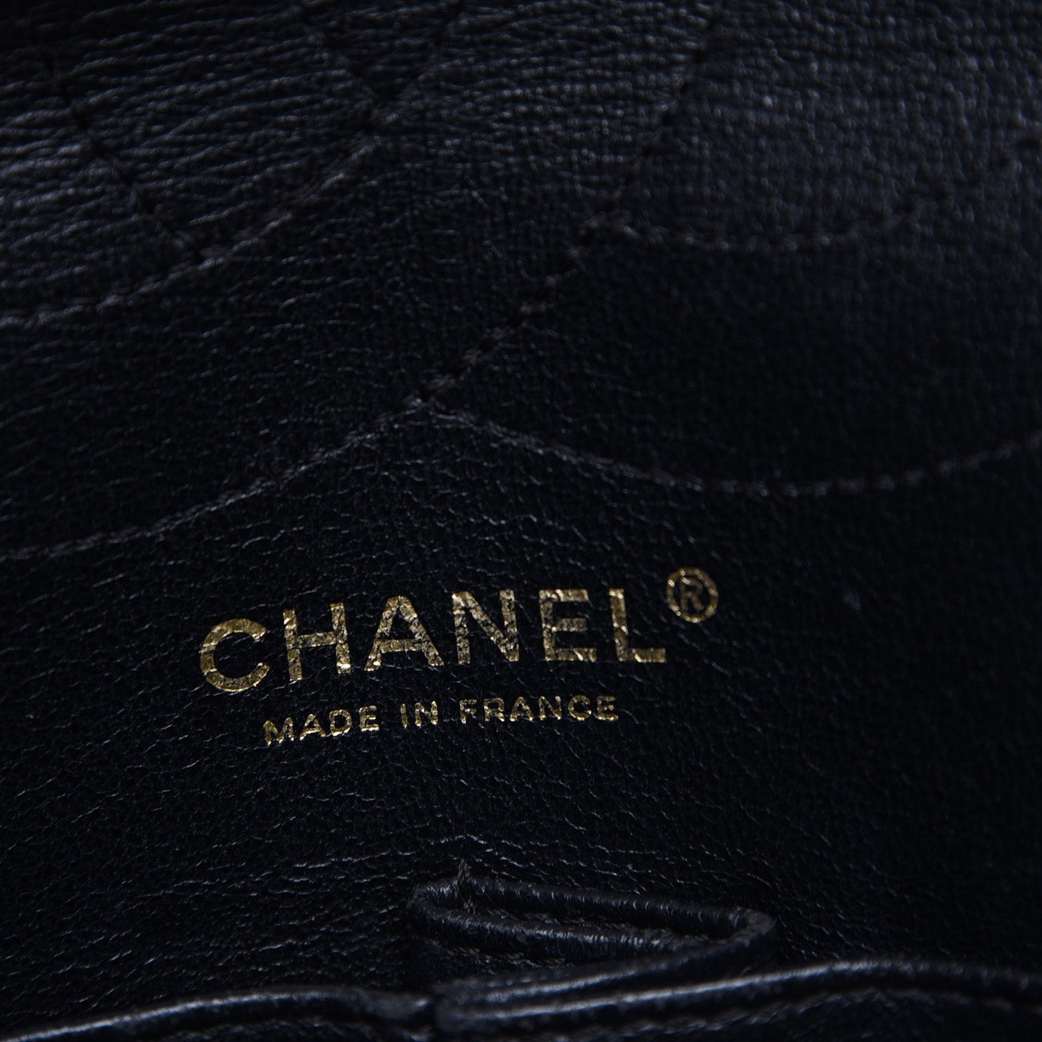 Chanel Glazed Calfskin 2.55 Reissue 227 Flap Black 7 of 7