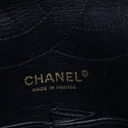 Chanel Glazed Calfskin 2.55 Reissue 227 Flap Black 7 of 7