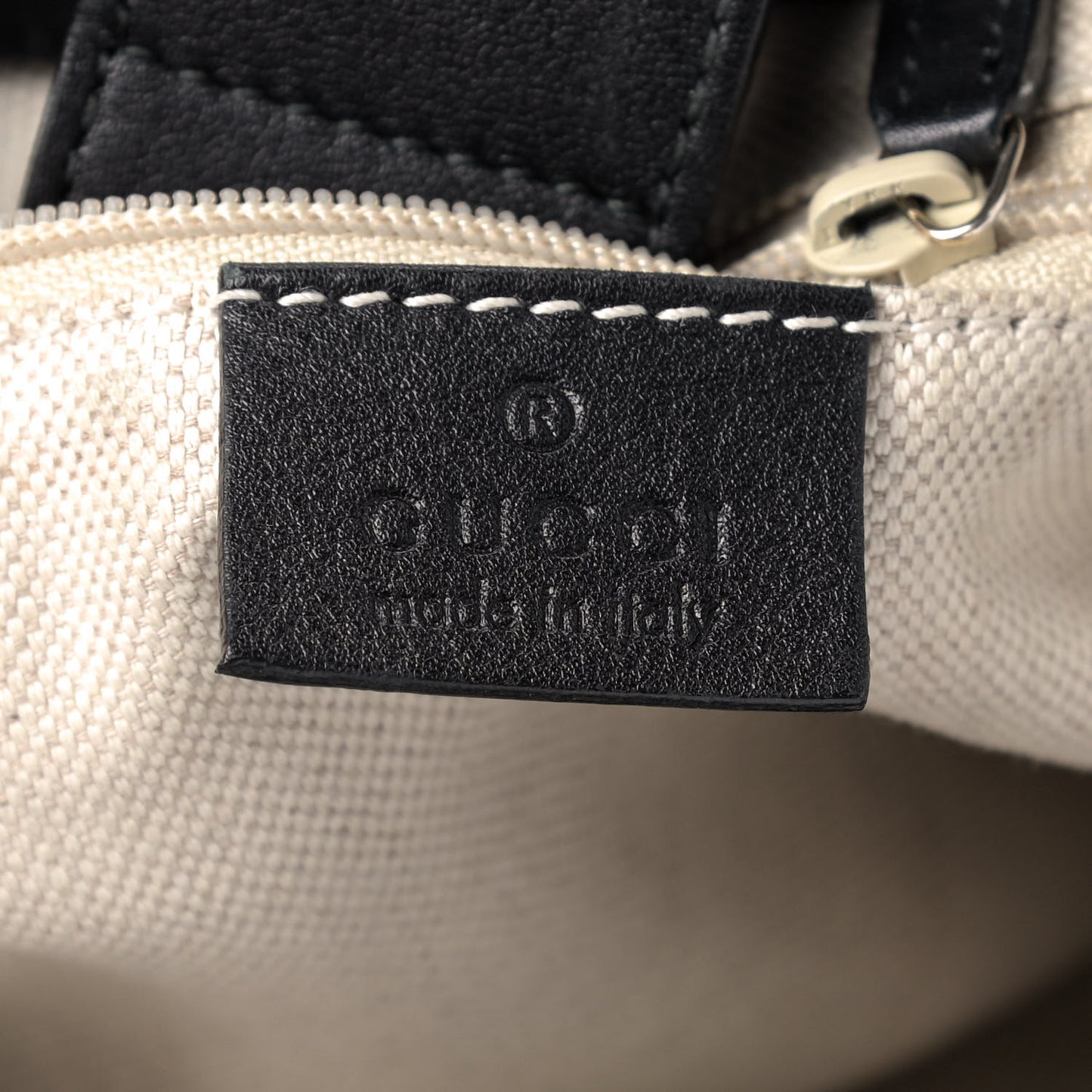Guccissima Medium Sukey Tote Black