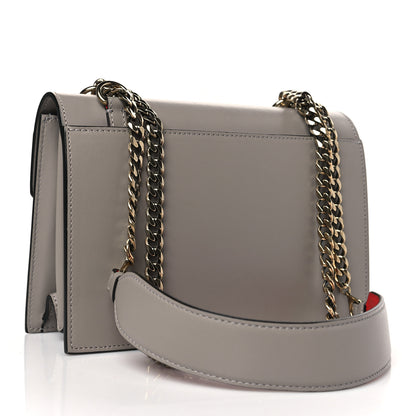 Christian Louboutin Calfskin Large Elisa Shoulder Bag Fume 3 of 8