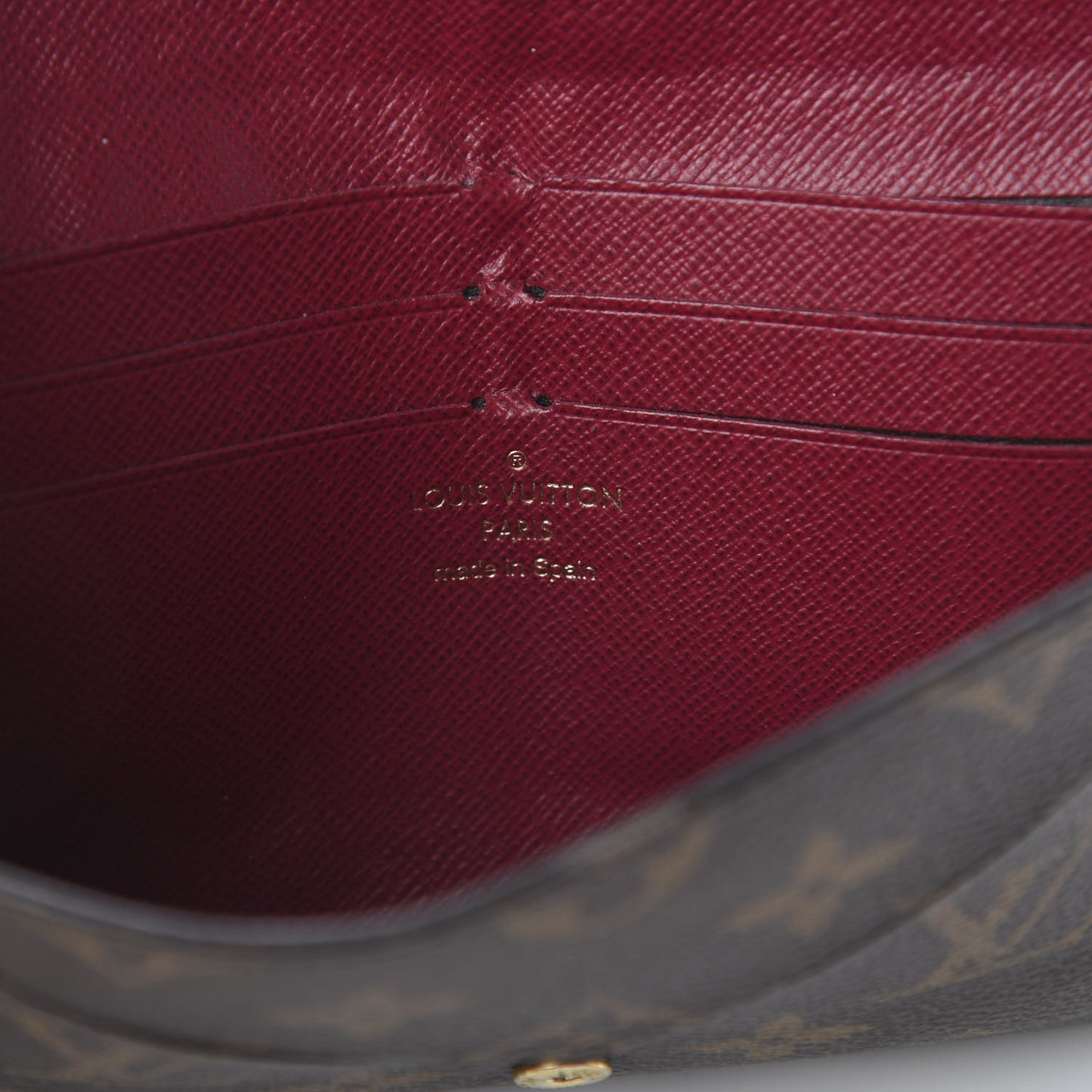 Monogram Jeanne Wallet Fuchsia