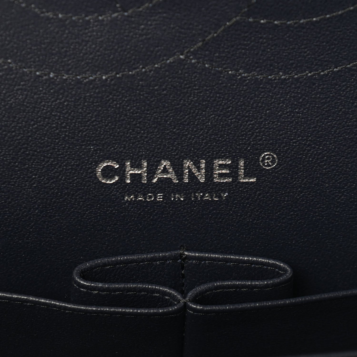 Chanel Patent Quilted Jumbo Double Flap Navy 6 of 9