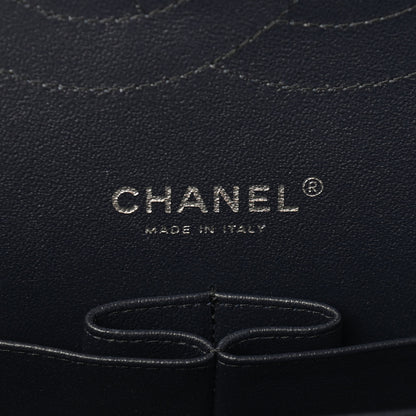 Chanel Patent Quilted Jumbo Double Flap Navy 6 of 9