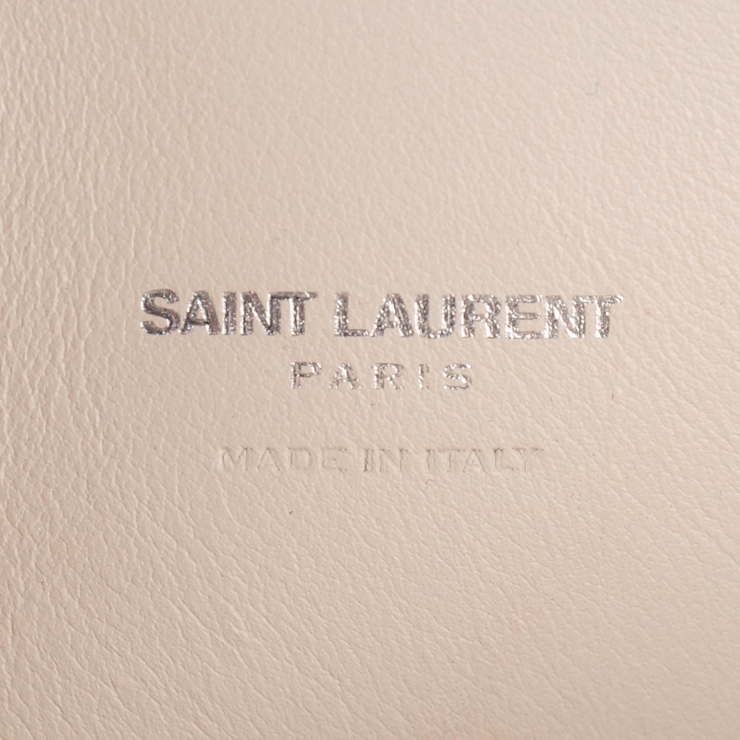Grained Calfskin Baby Sac De Jour White Black