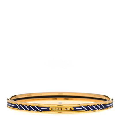 Hermes Enamel Printed Extra Narrow Bracelet 65 1 of 5
