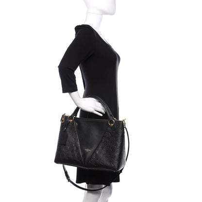 Louis Vuitton Empreinte V Tote MM Black 3 of 10