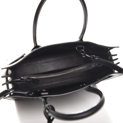 Saint Laurent Grained Calfskin Baby Sac De Jour Black 6 of 9