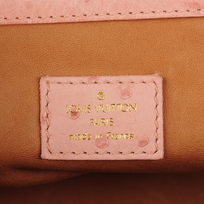 Louis Vuitton Ostrich Frame Speedy Pink 6 of 7