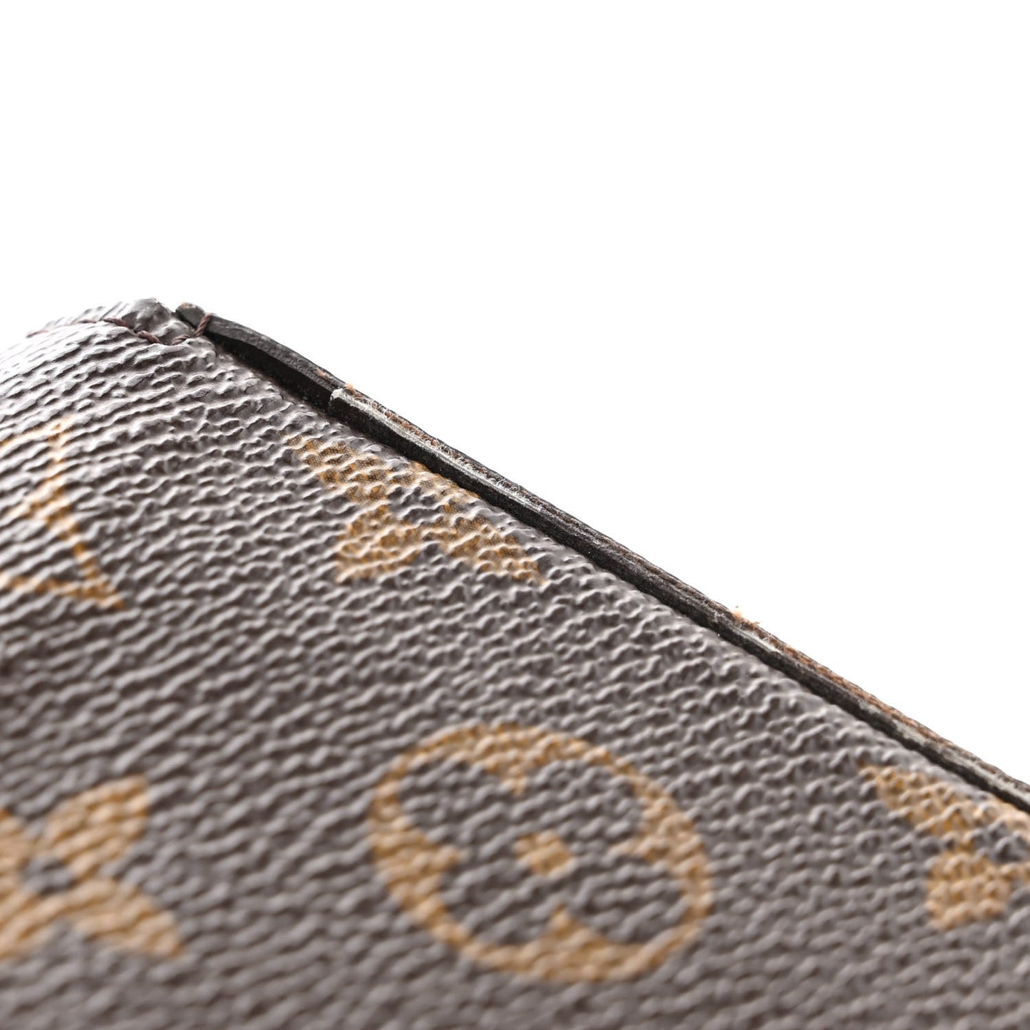 Monogram Pochette Felicie Chain Wallet Fuchsia