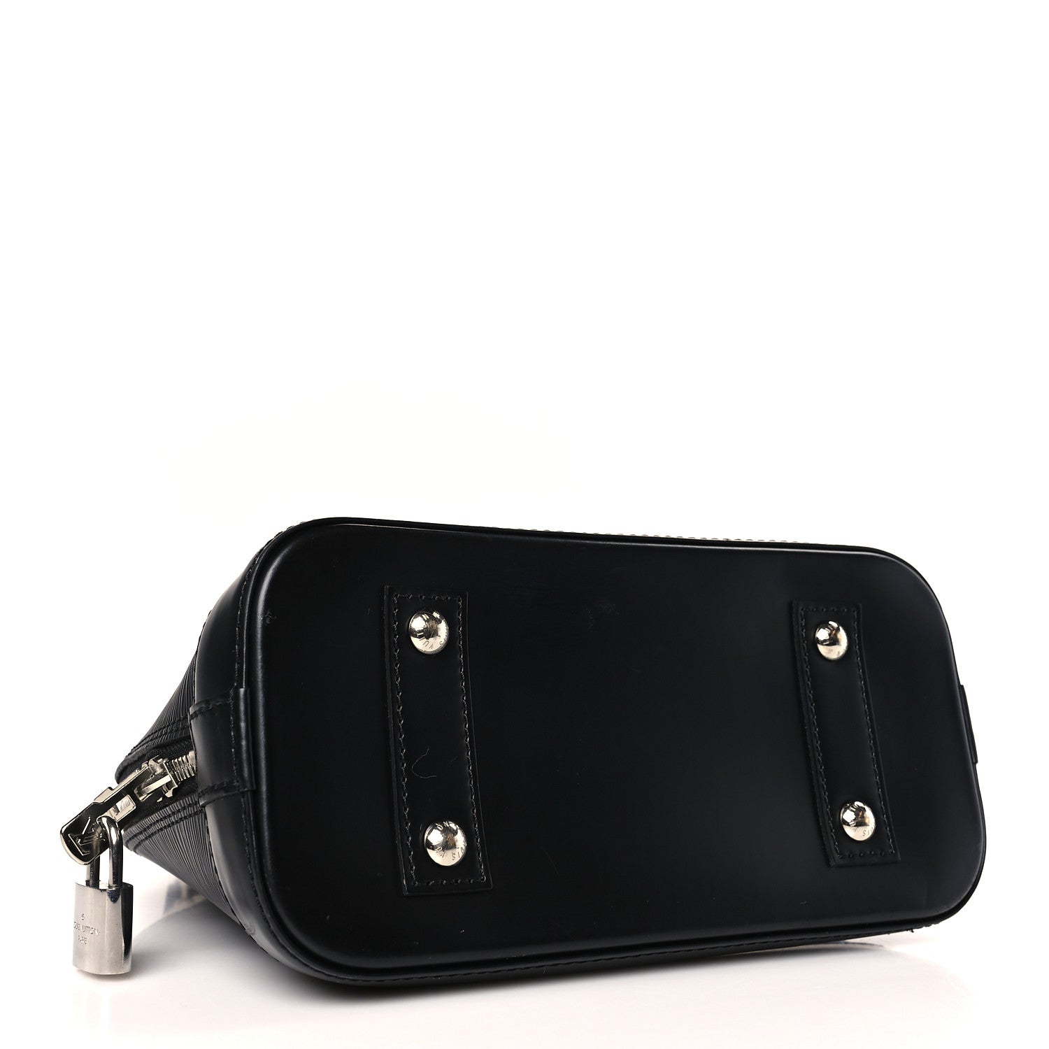 Louis Vuitton Epi Jacquard Alma BB Black 6 of 11