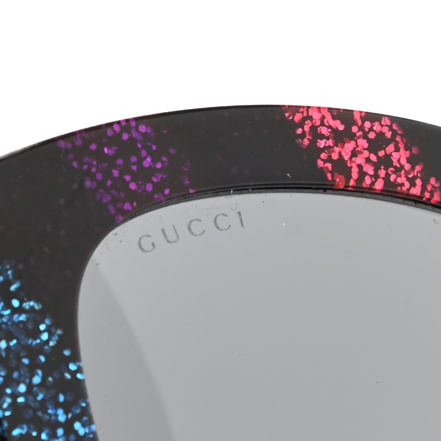 Acetate Glitter Sunglasses GG0327S Black