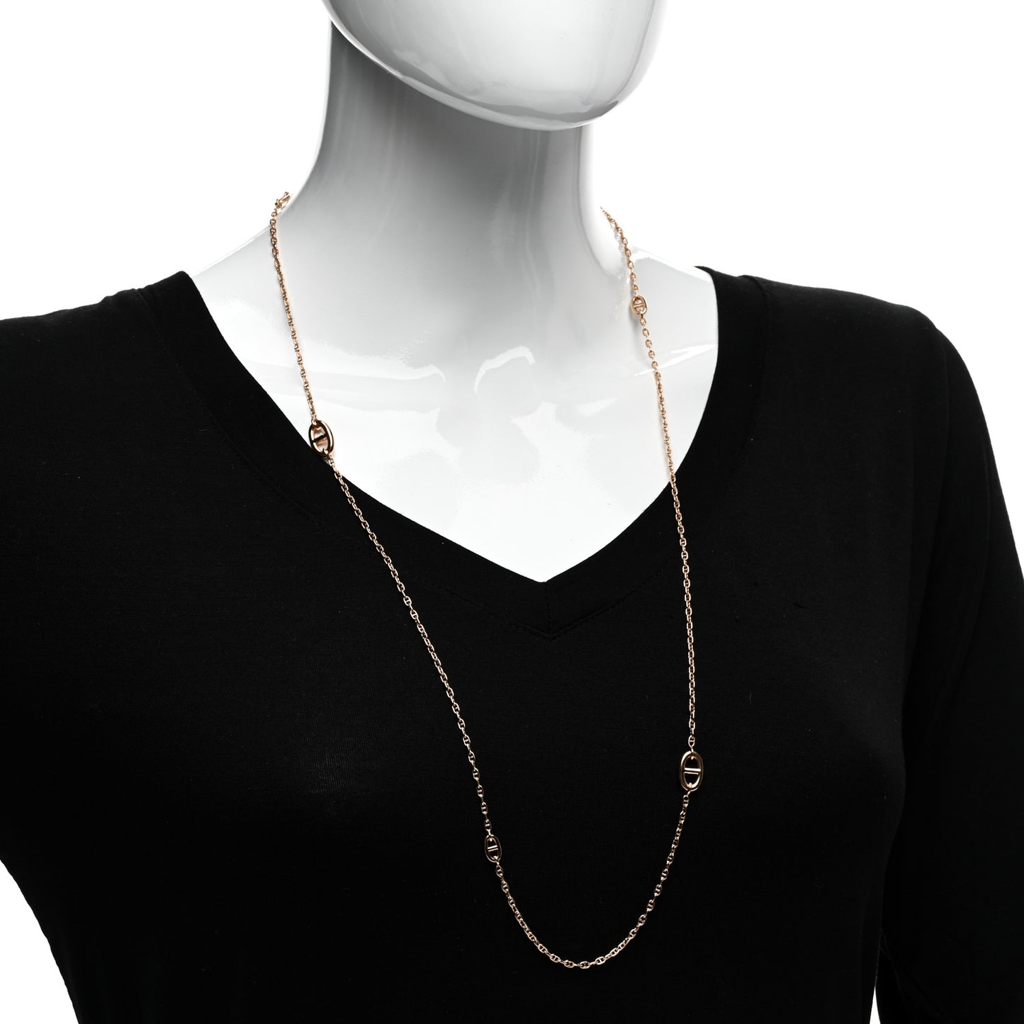 18K Rose Gold Farandole Necklace 80