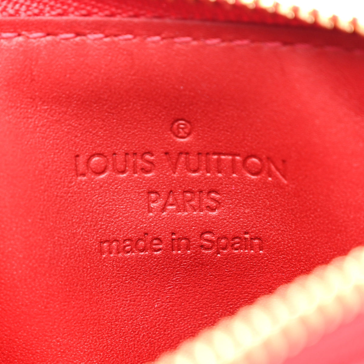 Louis Vuitton Vernis Key Pouch Rose Pop 6 of 8
