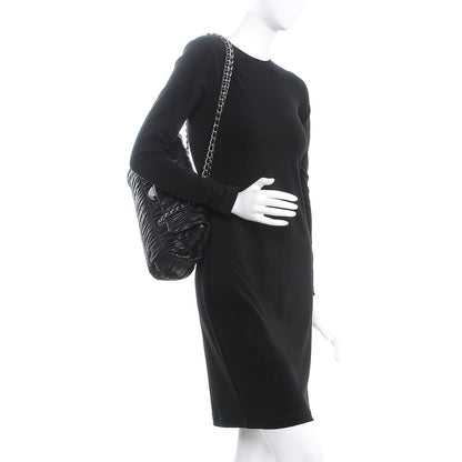 Prada Nappa Gaufre Flap Black 2 of 8