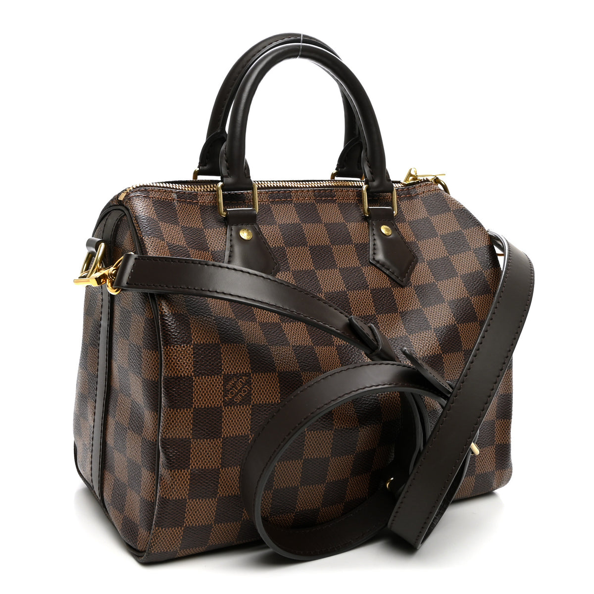 Louis Vuitton Damier Ebene Speedy Bandouliere 25 3 of 10
