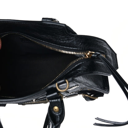 Balenciaga Agneau Neo Classic Hardware Pins Mini City Black 4 of 7