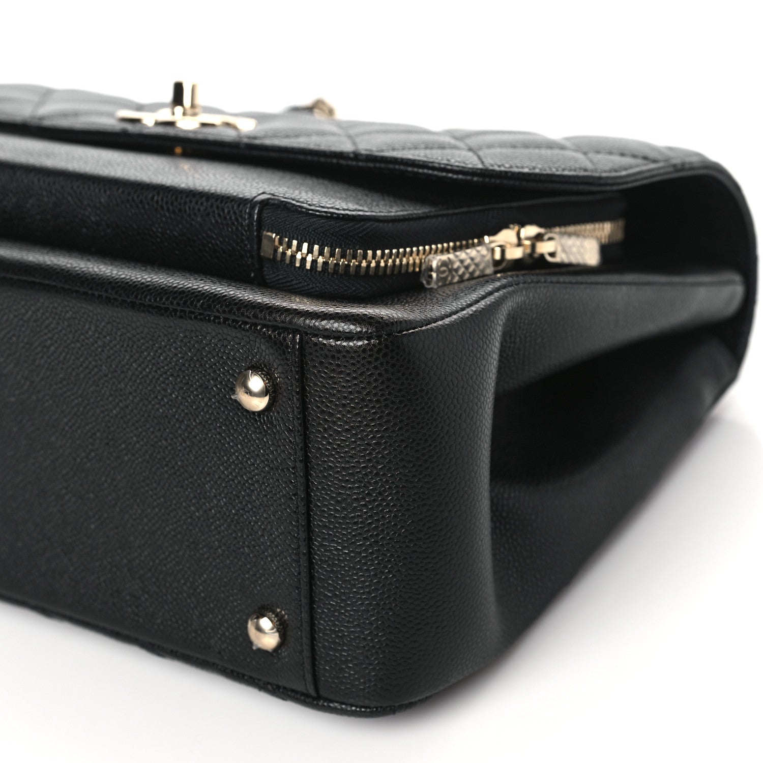 Chanel Caviar Quilted Large Business Affinity Flap Black 10 of 11