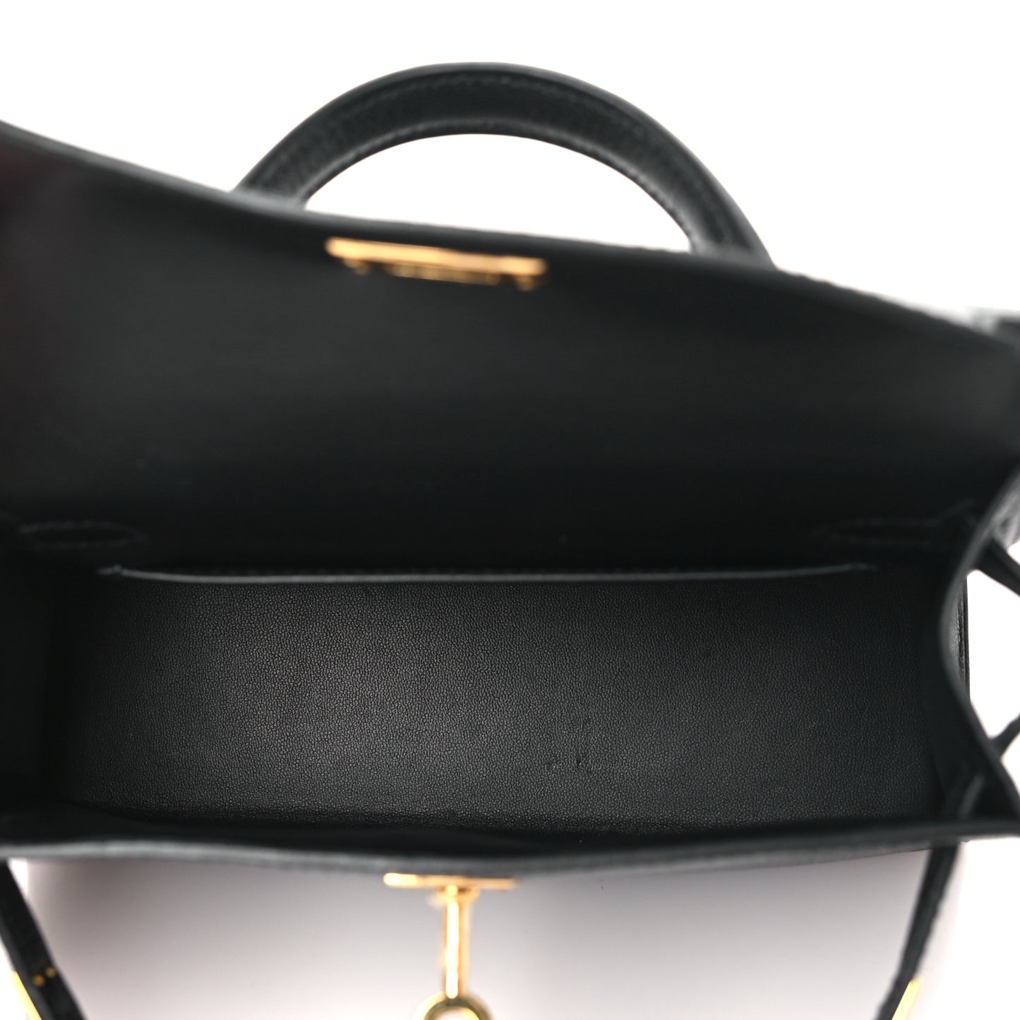 Chevre Chamkila Mini Kelly Sellier 20 Black