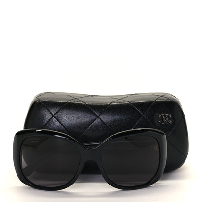Chanel Acetate Polarized CC Sunglasses 5183 Black 7 of 7