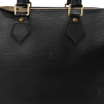 Louis Vuitton Epi Speedy 25 Black 11 of 14