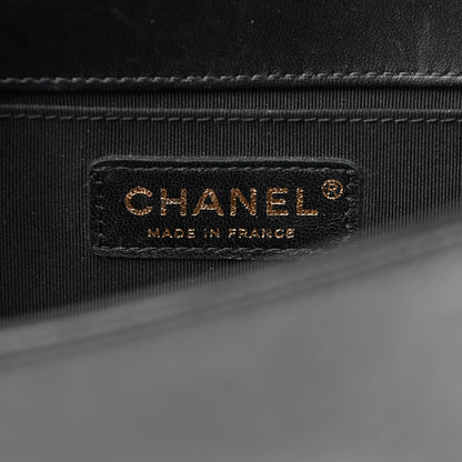 Chanel Lambskin Quilted Small Boy Flap Black 6 of 13