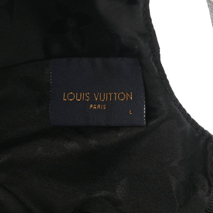 Louis Vuitton Polyester Silk Monogram LV Get Ready Cap L Black 8 of 8
