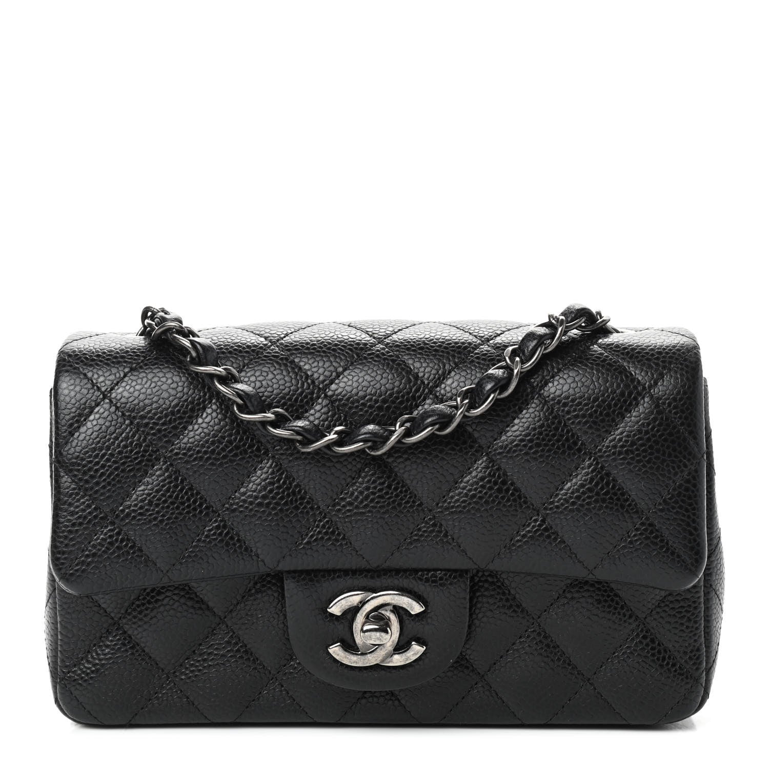 Chanel Caviar Quilted Mini Rectangular Flap Black 1 of 9