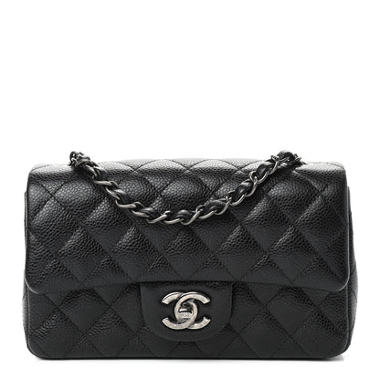 Chanel Caviar Quilted Mini Rectangular Flap Black 1 of 9