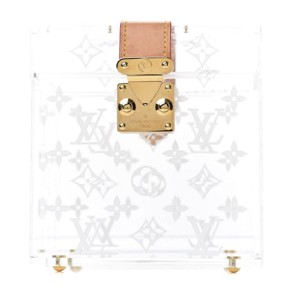 Louis Vuitton Transparent Plexiglass Cube Scott Box 1 of 9