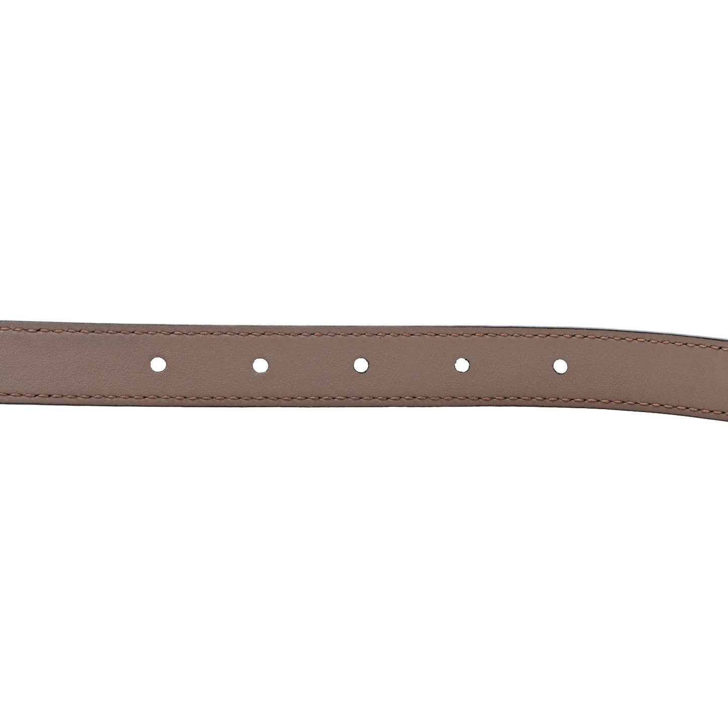 Calfskin Pearl Double G 20mm Belt 95 38 Porcelain Rose