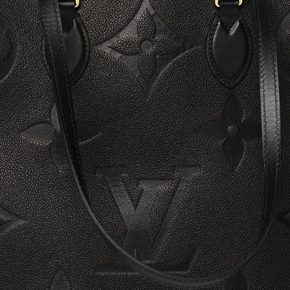 Louis Vuitton Empreinte Monogram Giant Onthego GM Black 7 of 9