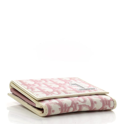 Christian Dior Monogram Girly Flap Compact Wallet Pink 4 of 8