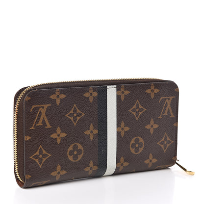 Louis Vuitton Monogram My Heritage Zippy Wallet Black White 3 of 10