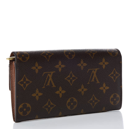 Louis Vuitton Monogram Sarah Wallet 3 of 14