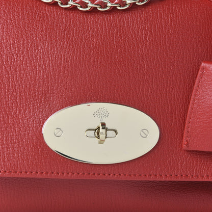 Mulberry Glossy Goatskin Small Lily Flap Red 9 of 9