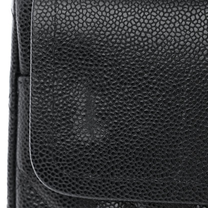 Chanel Caviar Quilted Maxi Double Flap Black 11 of 14