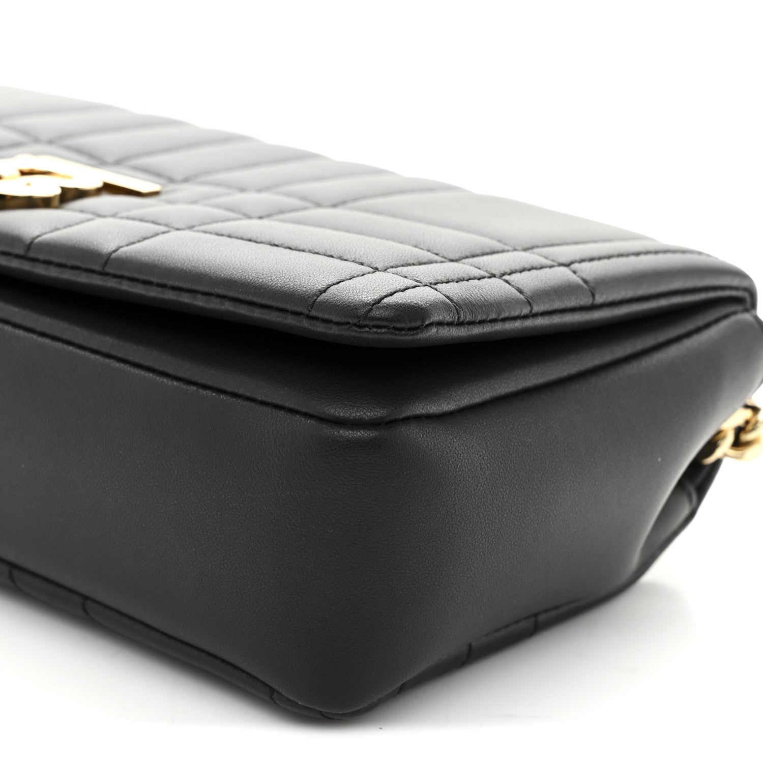 Burberry Lambskin Quilted Small Lola Bag Black 10 of 10