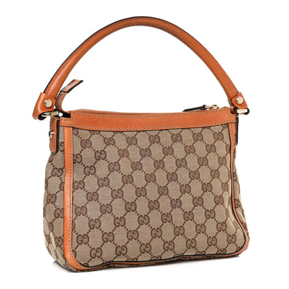 Gucci Monogram Top Handle Bag Brown 2 of 12